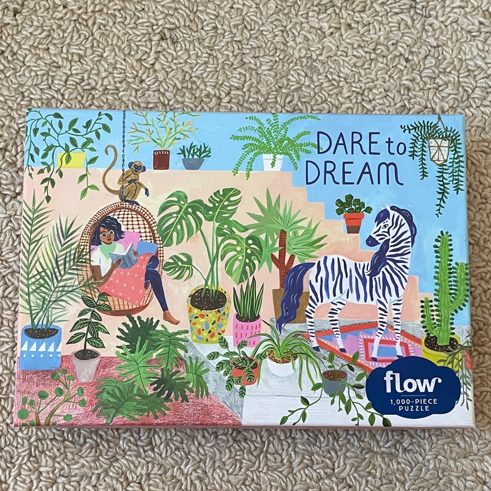 Dare to Dream - Flow Workman Puzzles, 1000 piece jigsaw puzzle